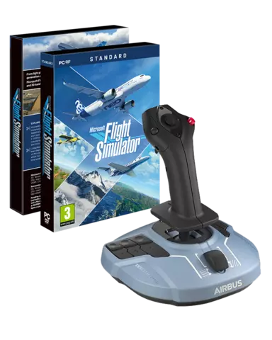 Microsoft Flight Simulator + Sidestick Thrustmaster Civil Aviation TCA Edición Airbus
