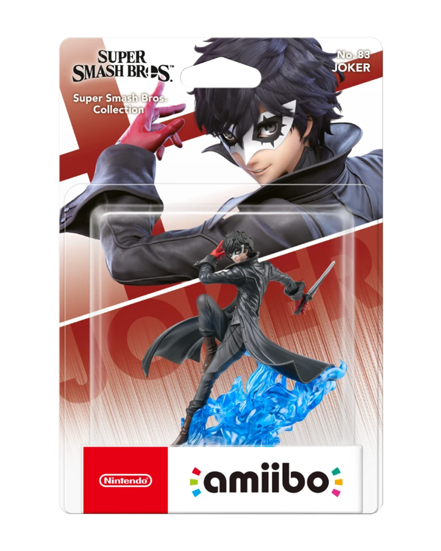 Figura amiibo joker persona 5 (serie super smash bros)