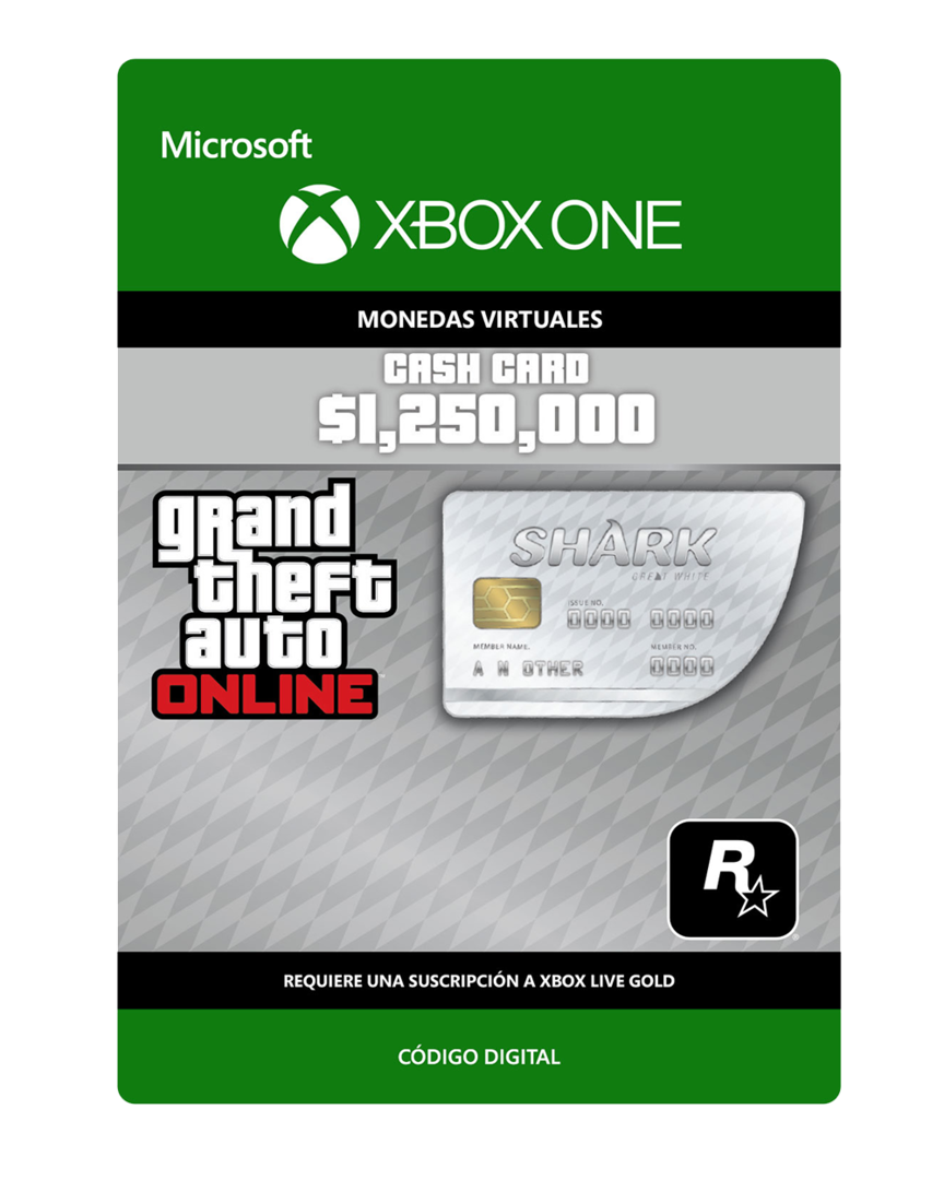 Grand theft auto v: great white shark card