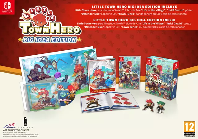 Comprar Little Town Hero Edición Big Idea Switch Coleccionista