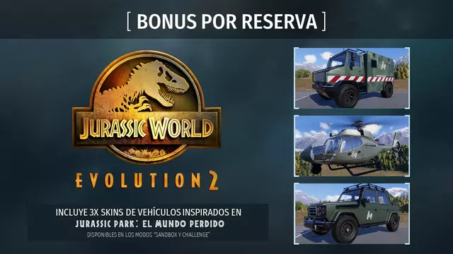DLC Jurassic World 2 - PS5