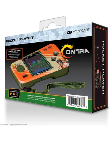 Comprar Consola Pocket Player Contra My Arcade 2 Juegos 
