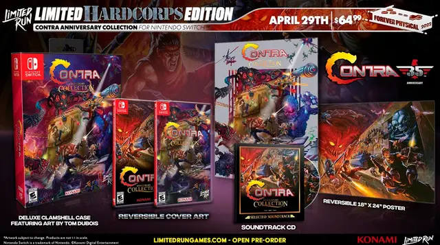 Comprar Contra Anniversary Collection Edición Hard Corps Switch Estándar - EEUU