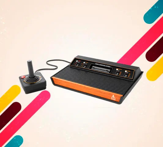 Consola 2600+ Atari + 10 juegos incluídos