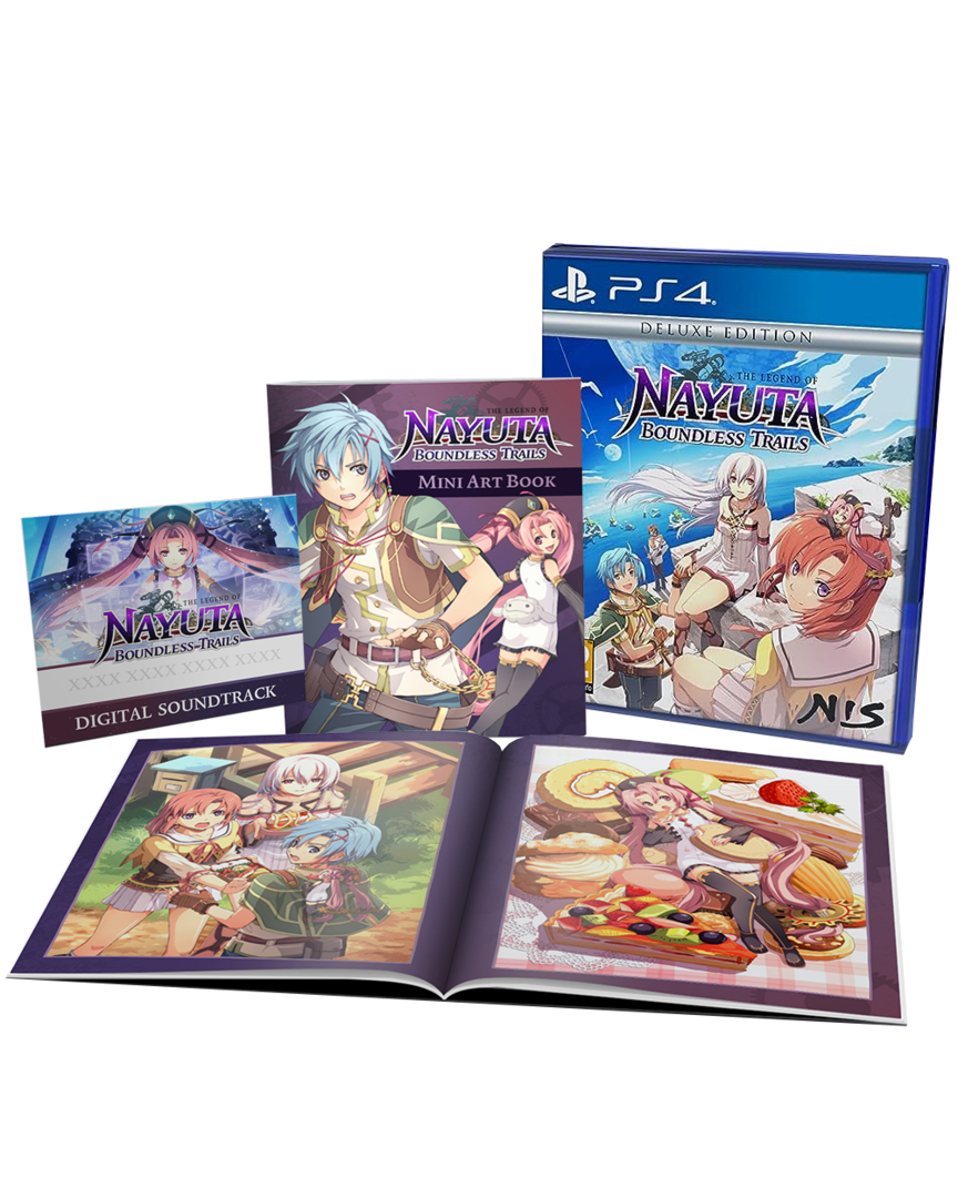 The legend of nayuta: boundless trails edición deluxe
