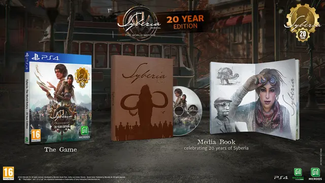 Comprar Syberia The World Before 20 Year Edition PS4 Limitada
