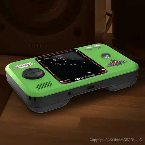 Comprar Consola Pocket Player Galaga My Arcade 2 Juegos 