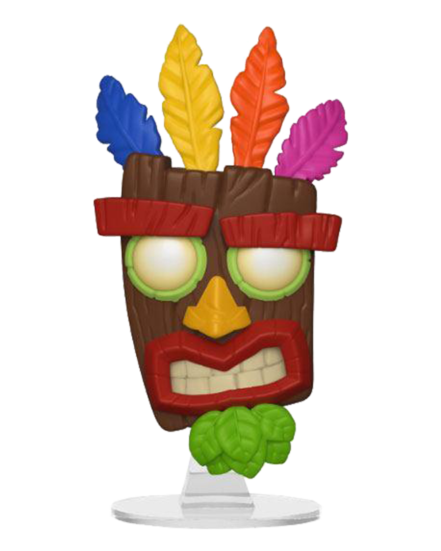 Figura pop! aku aku crash bandicoot