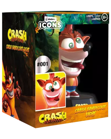 Comprar Crash Bandicoot 4: It's About Time + Lámpara 3D Crash Bandicoot + Set de 5 Chapas Crash Bandicoot  PS4 Pack Lámpara Crash