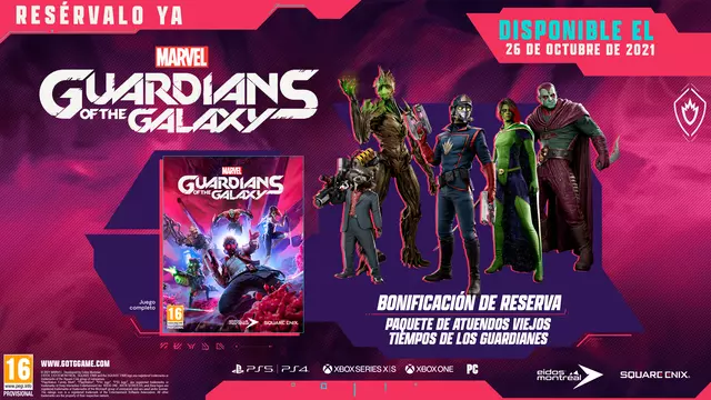 Xbox - DLC Paquete de atuendos Viejos tiempos de los Guardians of the Galaxy