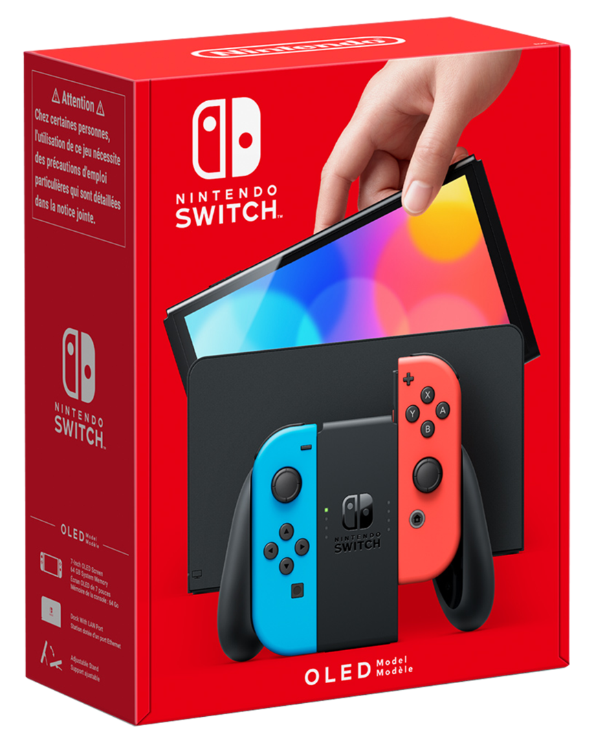 Nintendo Switch Modelo Oled (Rojo/Azul)