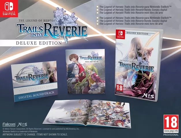 Comprar The Legend of Heroes: Trails Into Reverie Edición Deluxe Switch Deluxe - UK
