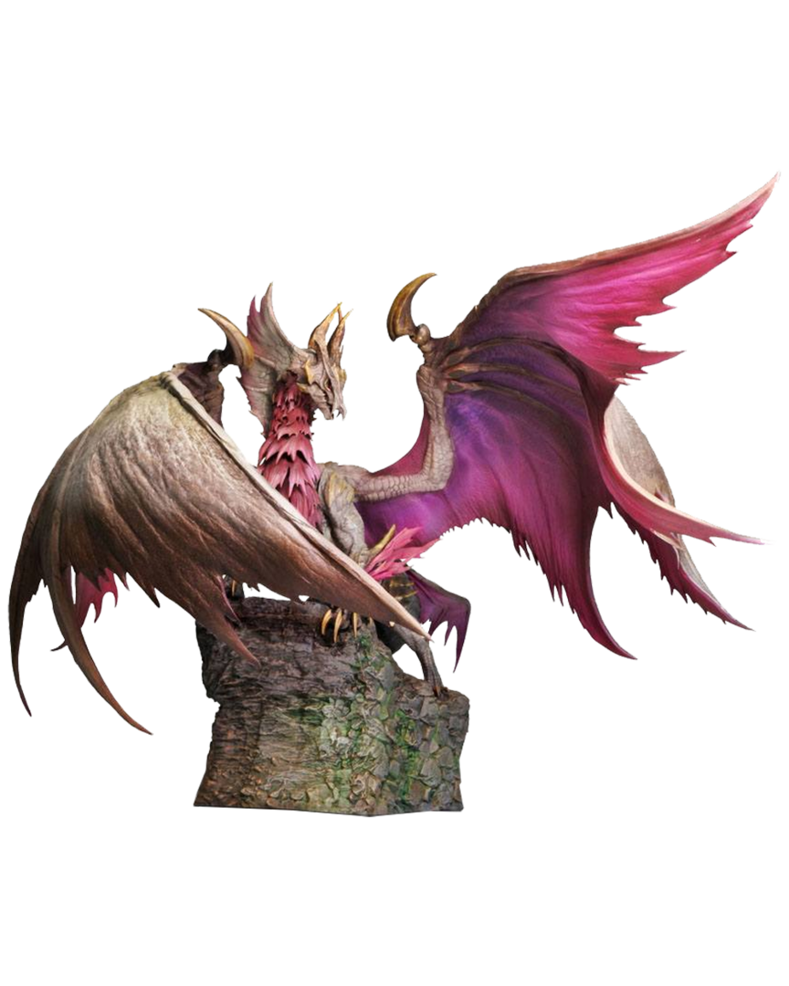 Figura model malzeno monster hunter rise: sunbreak 24 cm