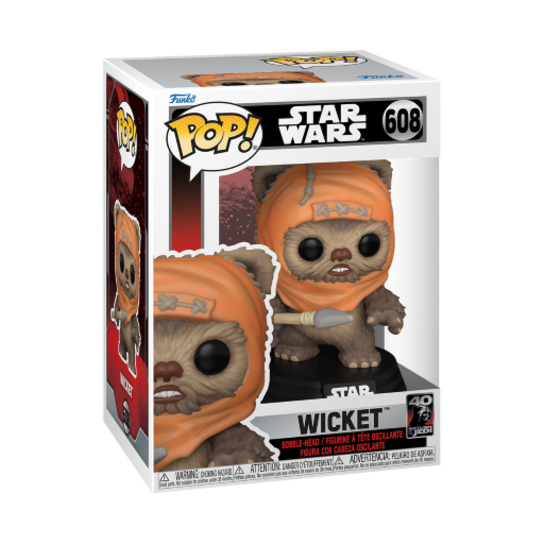 Figura POP! Star Wars 6 ""40Th Anniversary"" – N° 608 - Wicket
