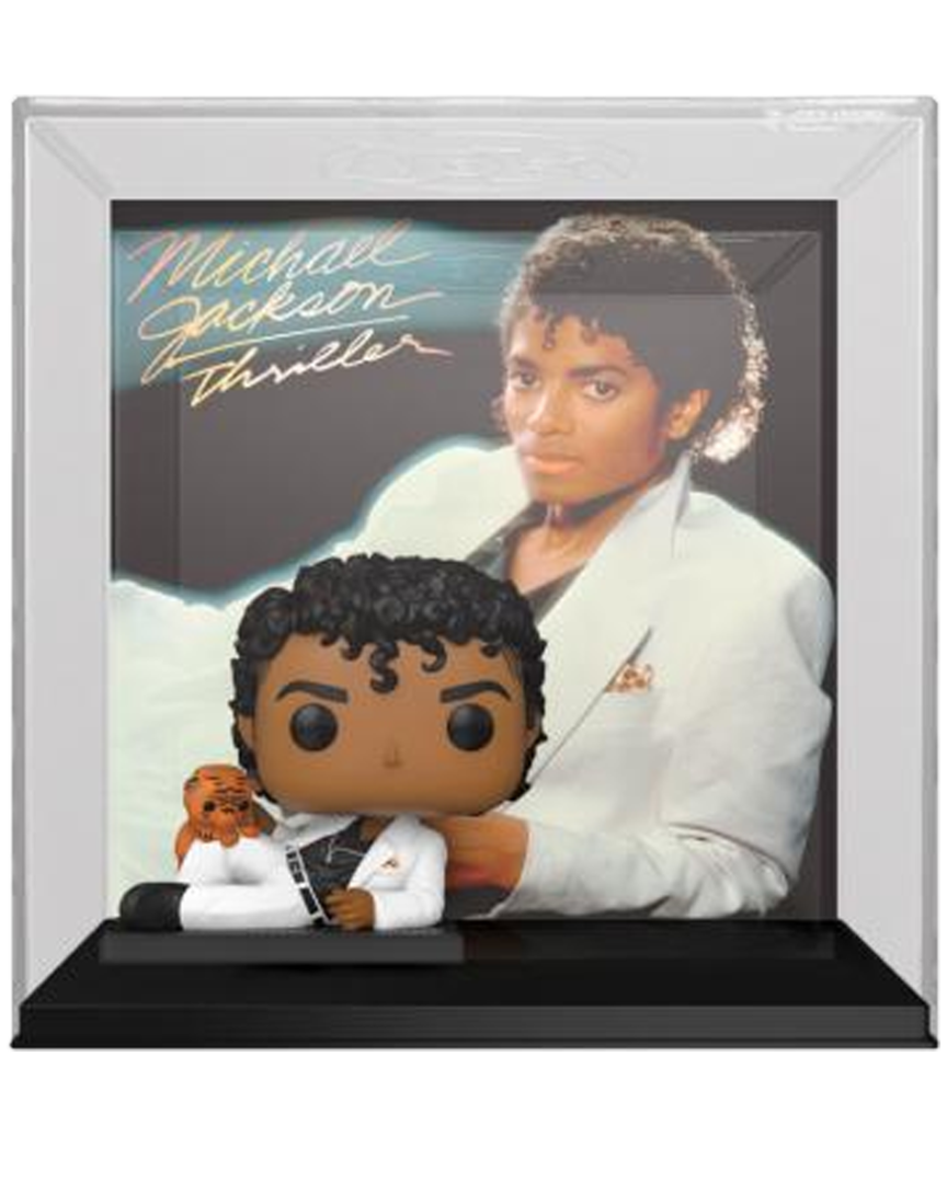 Figura pop! rocks michael jackson album thriller