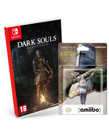 Comprar Dark Souls: Remastered + Amiibo Solaire de Astora Figuras amiibo Switch