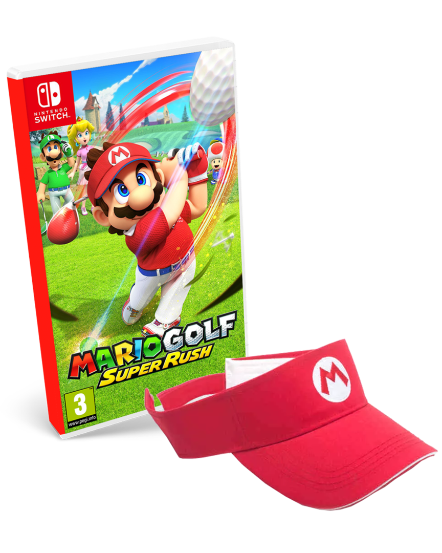Mario Golf: Super Rush + Gorra Deportiva Super Mario