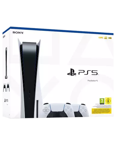 Consola PS5 + 2 Mandos DualSense