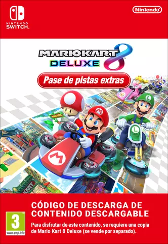 Comprar Mario Kart 8 Deluxe Pase de Pistas Extra Nintendo eShop Switch
