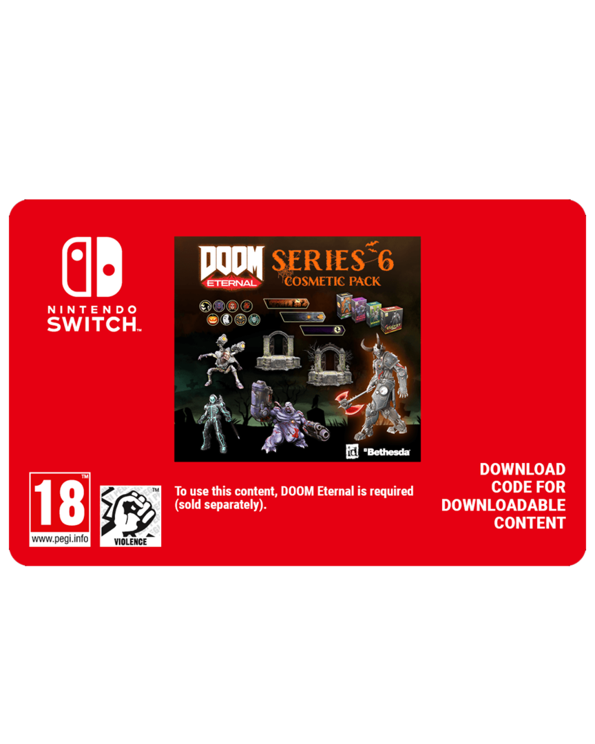 Doom eternal pack cosmético serie 6