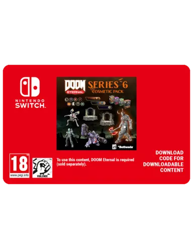Comprar DOOM Eternal Pack Cosmético Serie 6 Nintendo eShop Switch
