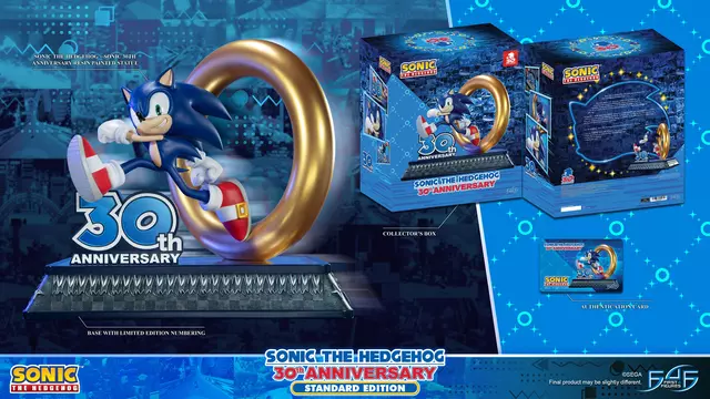 Comprar Estatua Sonic The Hedgehog 30º Aniversario 41 cm Figuras