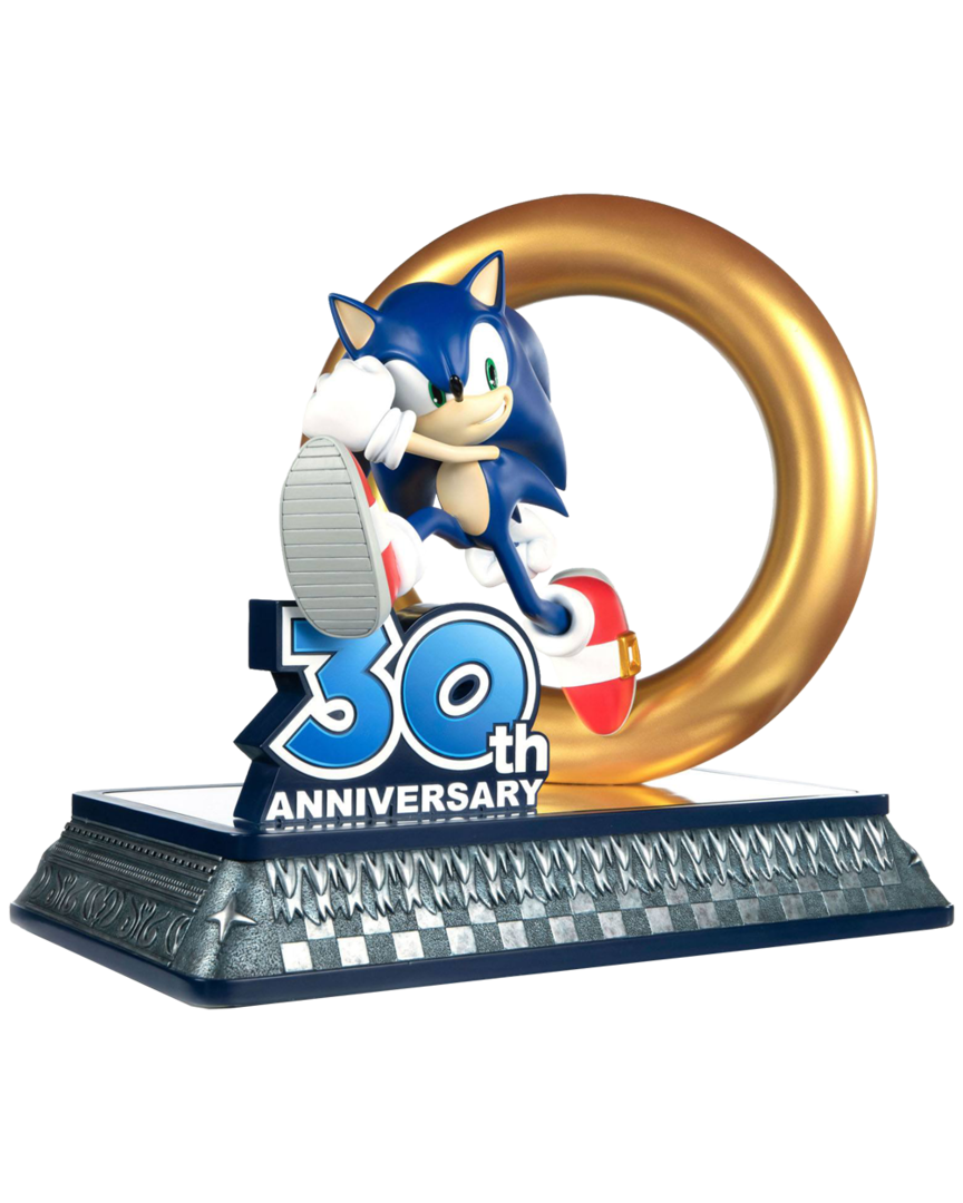Estatua Sonic The Hedgehog 30º Aniversario 41 cm