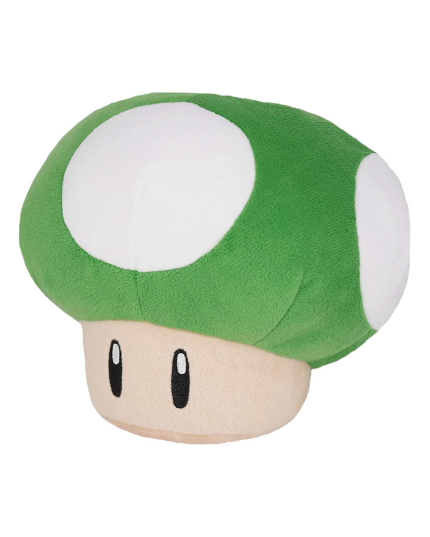 Peluche 1 up mushroom super mario 16 cm