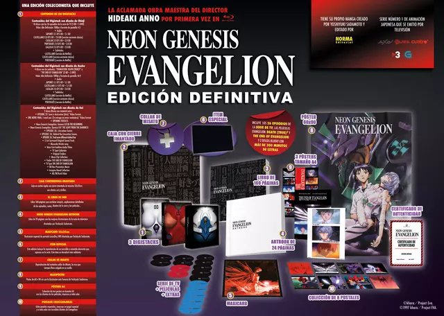 Comprar Neon Genesis Evangelion Edición Definitiva Blu-ray Coleccionista Blu-ray