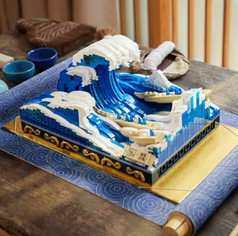 Comprar Kanagawa Surfing Set Construcción 15 cm Ukiyo-E Estándar
