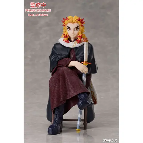 Reservar Figura Kyojuro Rengoku Demon Slayer Kimetsu No Yaiba Aniplex Figuras de Videojuegos Estándar