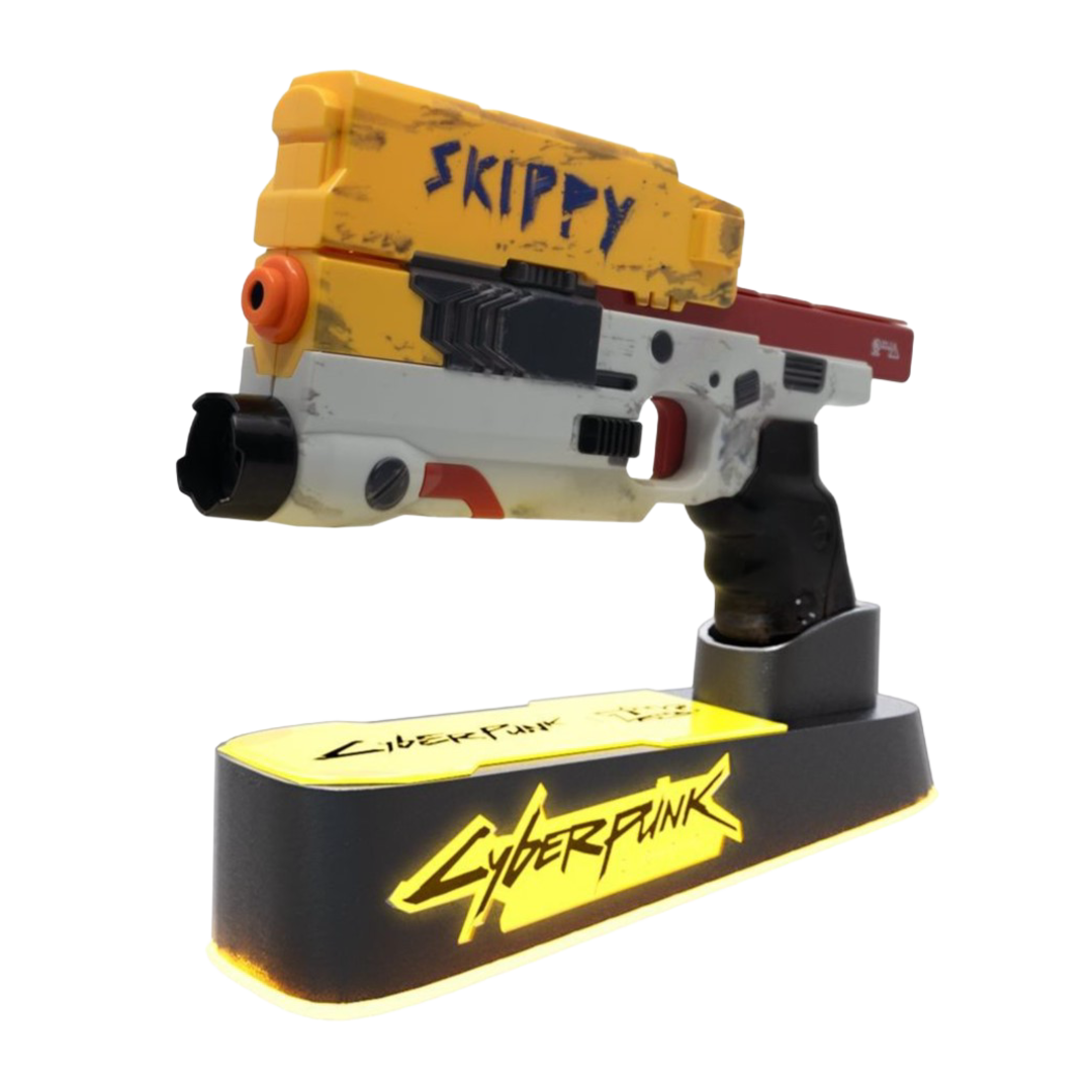 Réplica Skippy Cyberpunk 2077 Blaster Deluxe Pack Zing