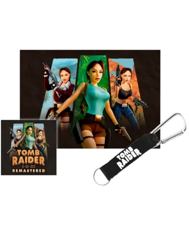 Set de Regalos Exclusivos Tomb Raider I-III: Remastered Starring Lara Croft