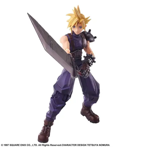 Reservar Figura Cloud Strife Final Fantasy VII Bring Arts Square Enix Figuras de Videojuegos