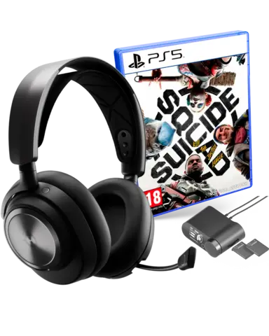 Auriculares Gaming Arctis Nova Pro Inalámbricos Steelseries + Suicide Squad: Kill the Justice League