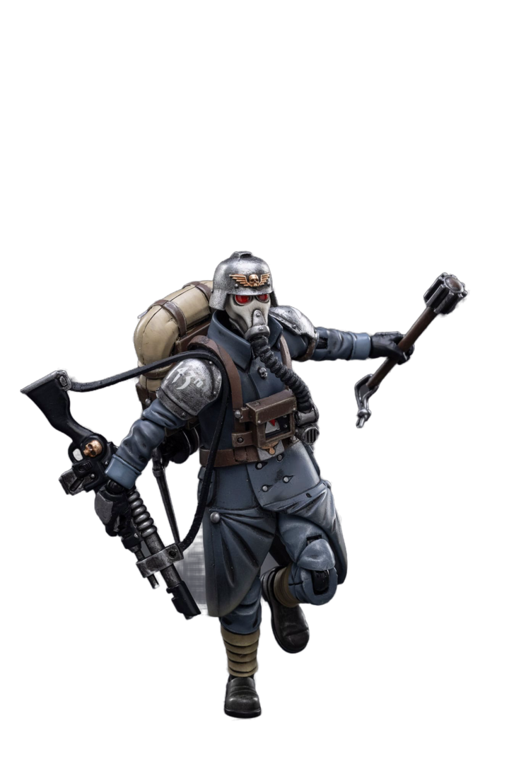 MERCHANDISING LICENCE Dark Source Trading - Joytoy Warhammer 40,000 Death Korps Guerra Vet Squad Guardsman 1/18 Action Figure (Net)