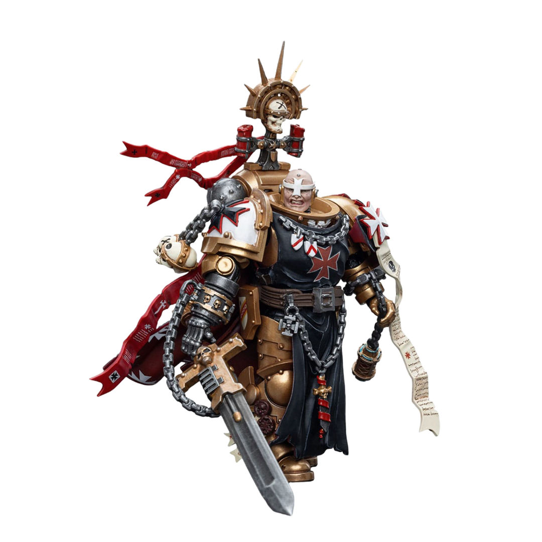 Figura alto mariscal helbrecht de los black templars - warhammer 40k joytoy