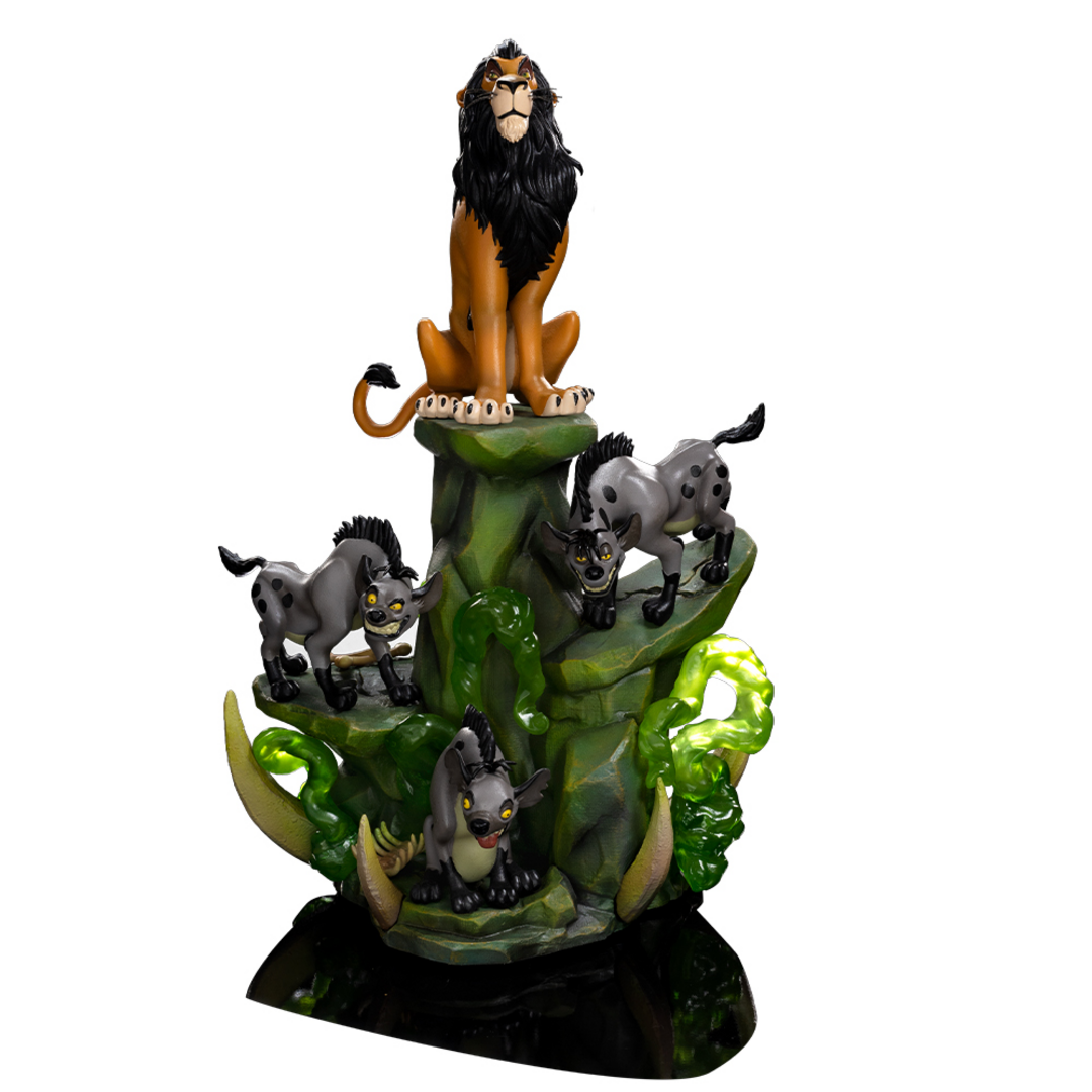 Lion king - scar statue deluxe art scale 1/10