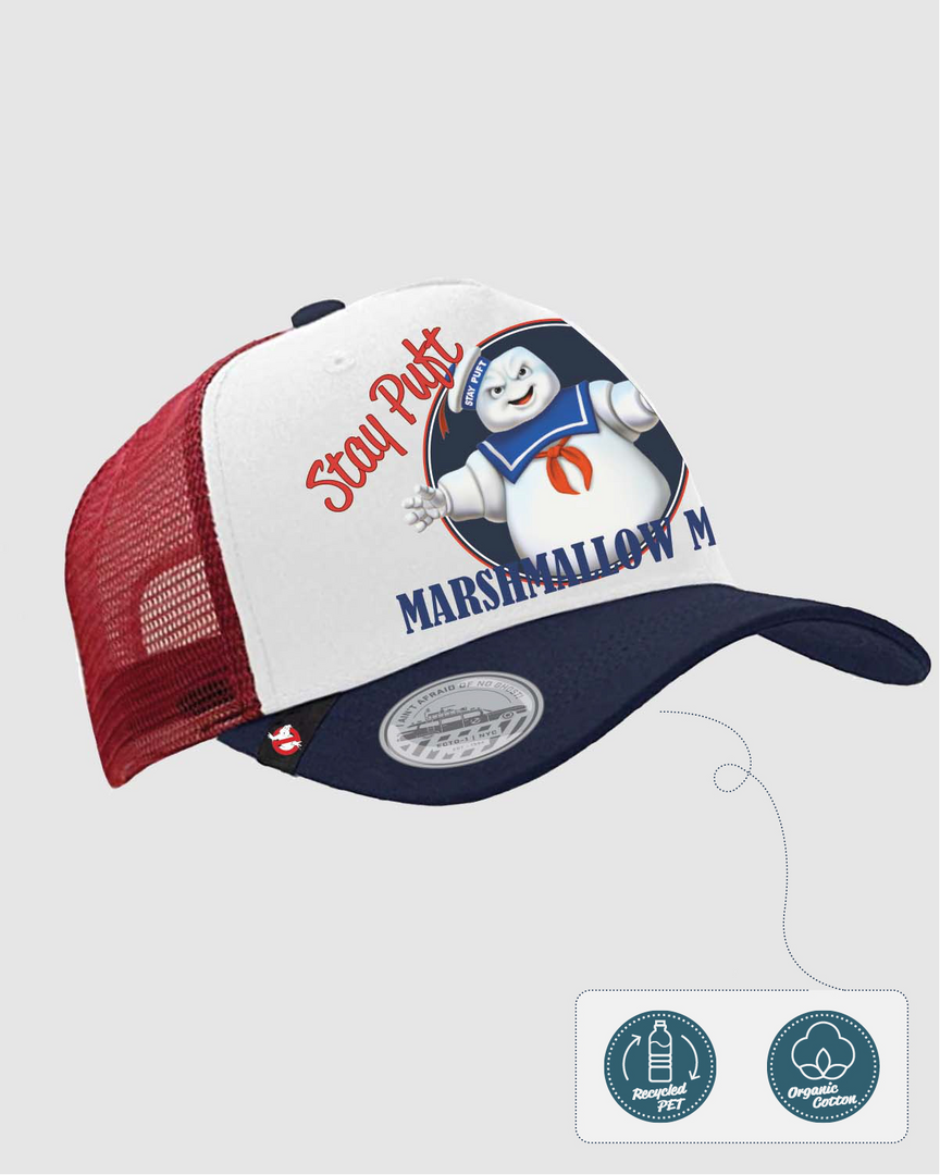 Ghostbusters trucker cap marshmallow man
