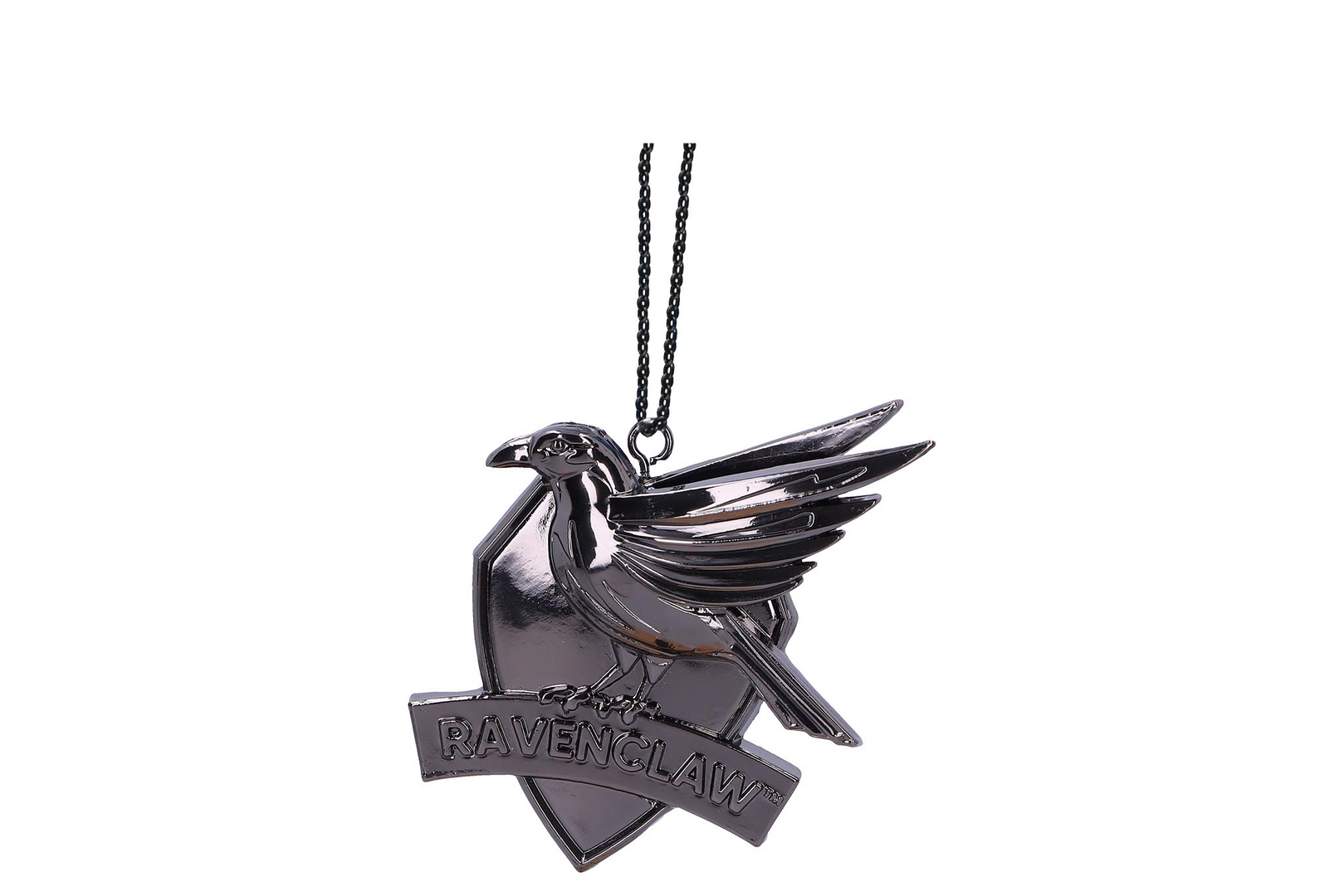Harry potter ravenclaw crest (silver) hanging ornament 7cm