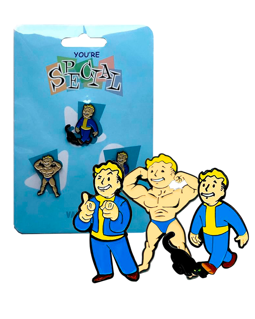 Set de pins you're s.p.e.c.i.a.l. fallout 4