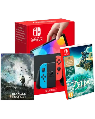 Comprar Nintendo Switch Modelo Oled (Rojo/A zul) + The Legend of Zelda: Tears of the Kingdom Switch Modelo Oled Rojo/Azul