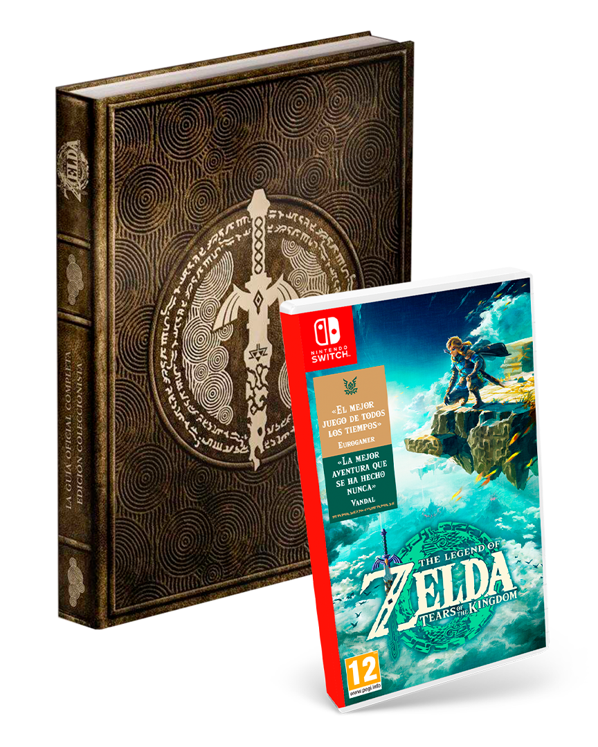The legend of zelda: tears of the kingdom + guía ed. coleccionista