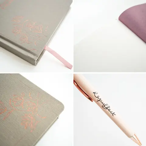 Comprar Set Cuaderno Premium A5 Con Boligrafo Raquel Beck 