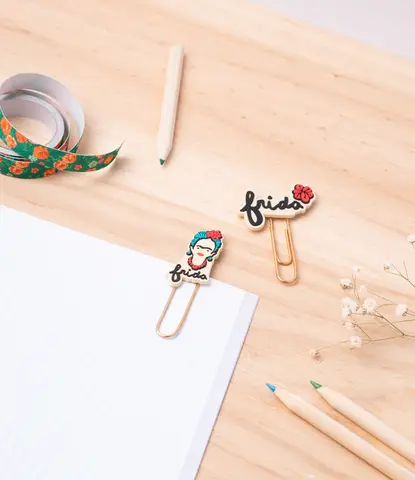 Comprar Clips Con Topper Frida Kahlo 