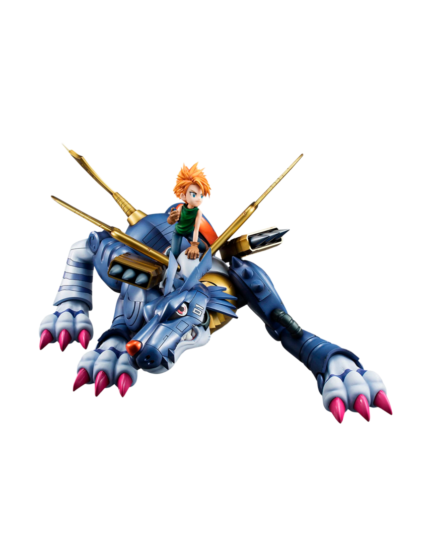 Figura ishida yamato & metal garurumon digimon adventure g.e.m. megahouse