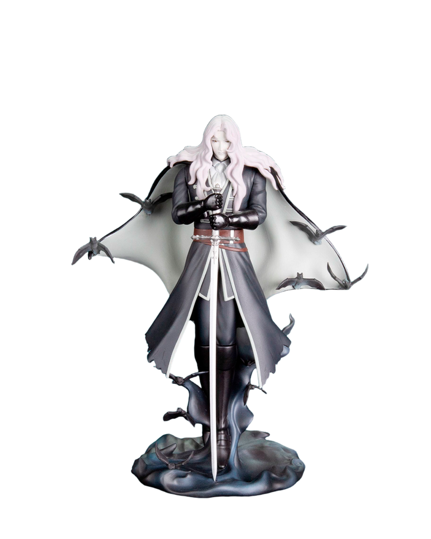 Figura alucard castlevania nocturne dark horse 25cm