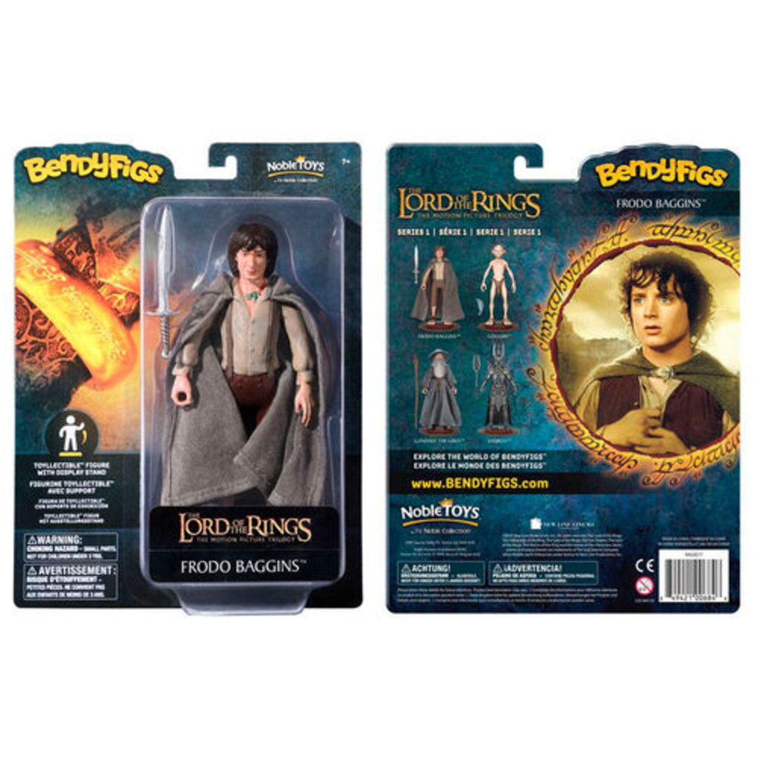 Figura El Señor De Los Anillos Bendyfigs Frodo Baggins