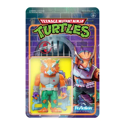 Comprar Figura Reaction Las Tortugas Ninja Triceraton Figuras de Videojuegos