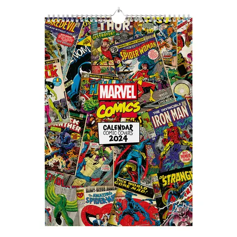 Comprar Calendario A3 2024 Marvel Comic Covers 
